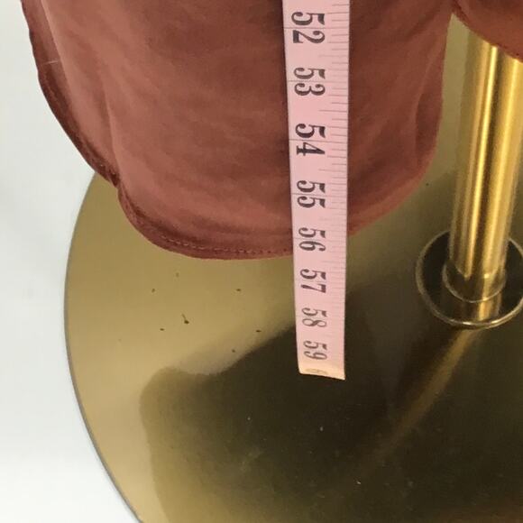 LUSH XS Perfect Night Brown Satin Cowl Neck Culotte Jumpsuit NEW b122 - Picture 5 of 13